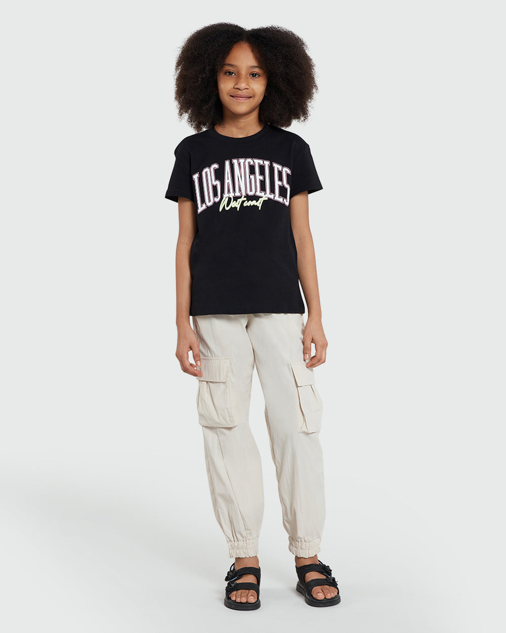 Girls’ Cargo Pants In Beige – OVS Utility Style Brown / 10-11 Y