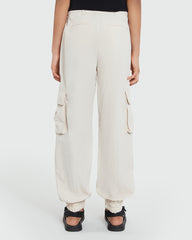 Girls’ Cargo Pants In Beige – OVS Utility Style Brown / 10-11 Y