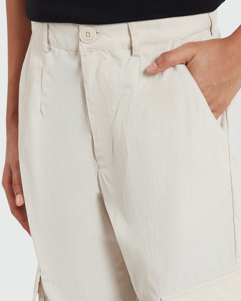 Girls’ Cargo Pants In Beige – OVS Utility Style Brown / 10-11 Y