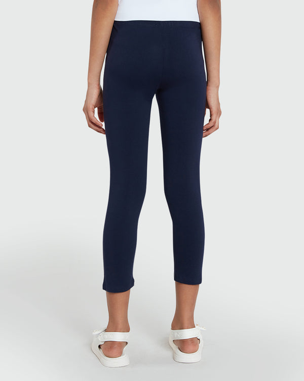 OVS Teen Girls' Leggings In Maritime Blue Blue / 10-11 Y
