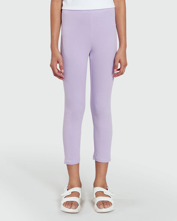Lilac Breeze Cropped Leggings By OVS Violet / 10-11 Y