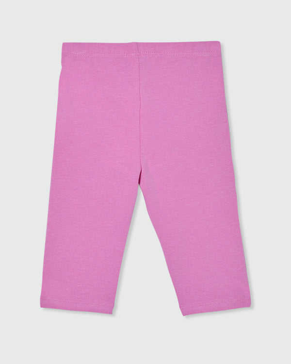 OVS GIRLS SOLID UNDERKNIT SACHET PINK / 24-30 M