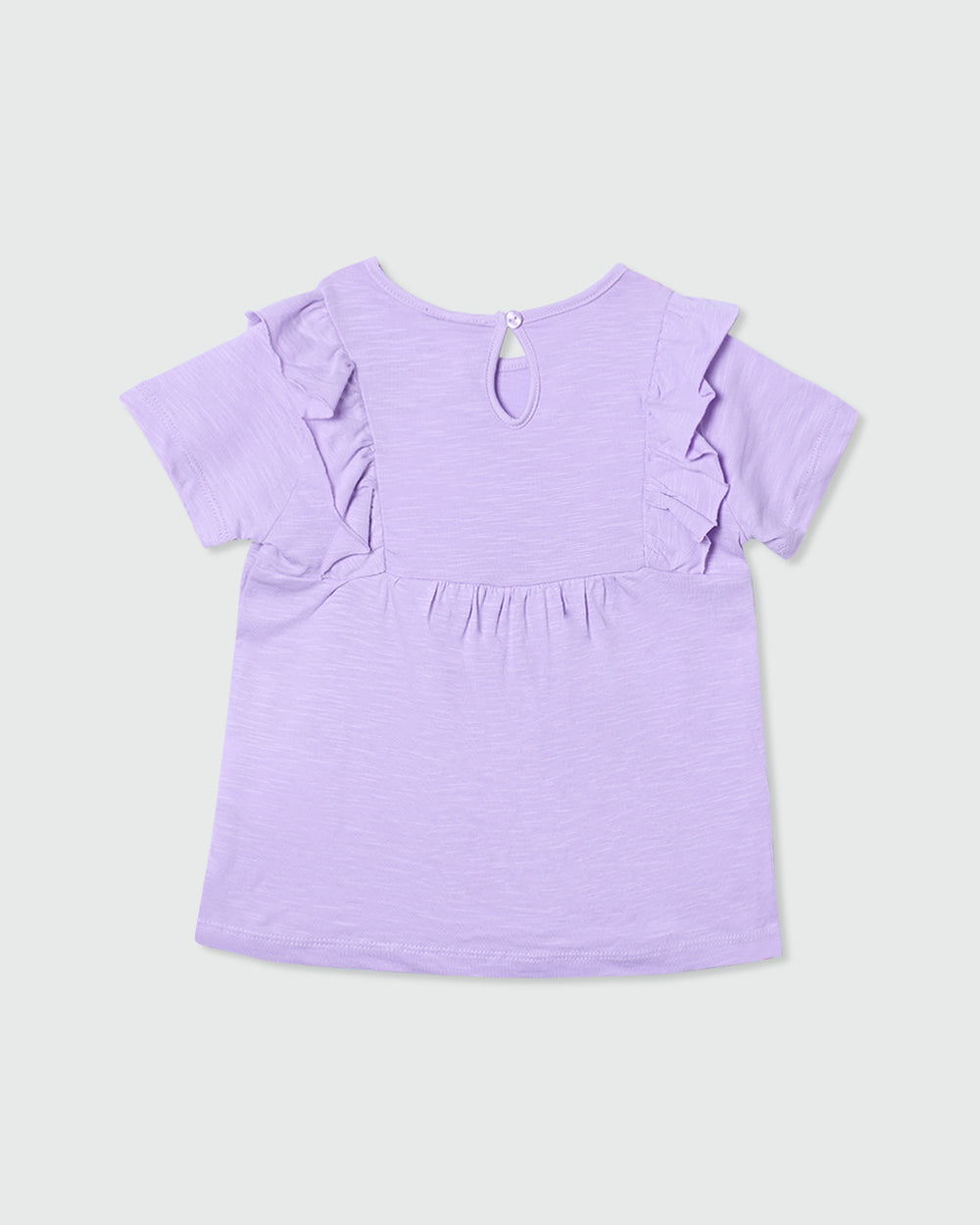 OVS GIRLS T-SHIRT HALF SLEEVE VIOLET / 24-30 M