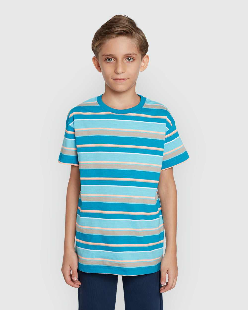 Striped Multicolour Tee For Boys – OVS Multicolour Striped / 9-10 Y