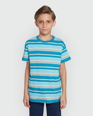 Striped Multicolour Tee For Boys – OVS Multicolour Striped / 9-10 Y