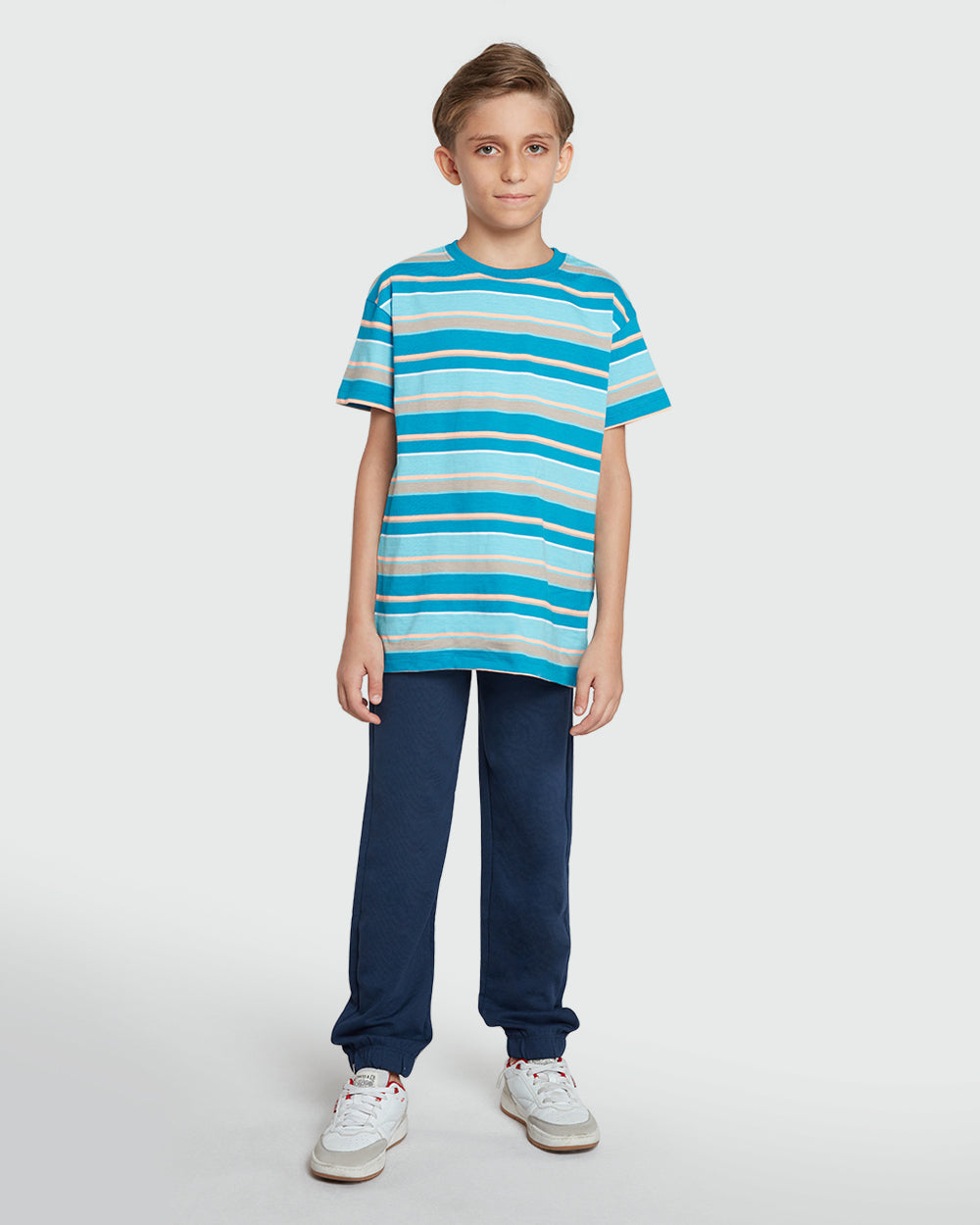 Striped Multicolour Tee For Boys – OVS Multicolour Striped / 9-10 Y