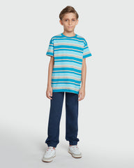 Striped Multicolour Tee For Boys – OVS Multicolour Striped / 9-10 Y