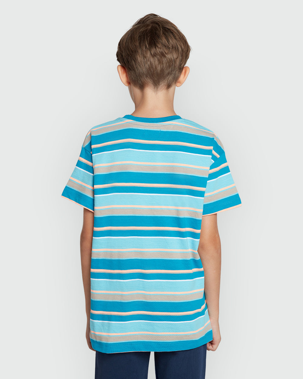 Striped Multicolour Tee For Boys – OVS Multicolour Striped / 9-10 Y