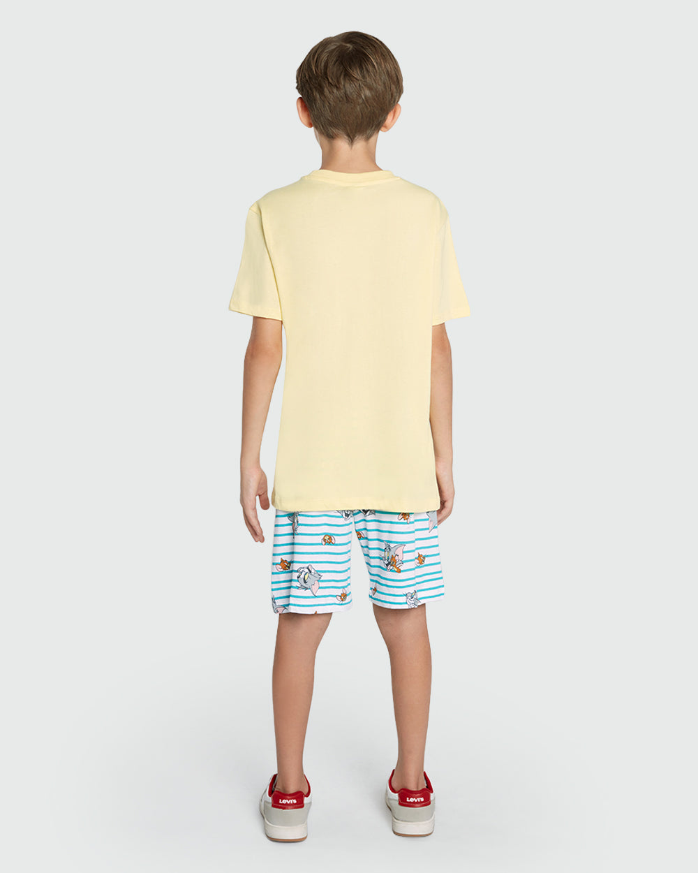 Short Sleeve Pyjama Set By OVS Yellow/White / 9-10 Y