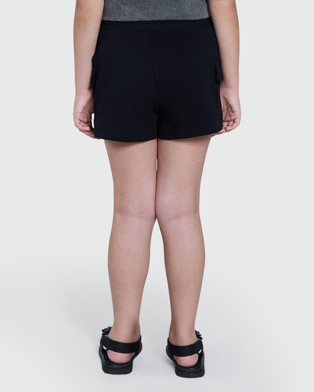 OVS Cargo Shorts For Girls – Black Beauty Black / 10-11 Y