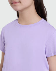 Lilac Breeze Basic Tee – OVS Girls Collection Violet / 10-11 Y