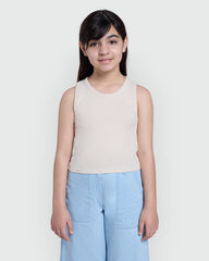 OVS Girls’ Tank Top – Perfectly Pale Grey Grey / 10-11 Y