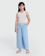 OVS Girls’ Tank Top – Perfectly Pale Grey Grey / 10-11 Y