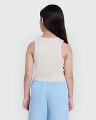 OVS Girls’ Tank Top – Perfectly Pale Grey Grey / 10-11 Y
