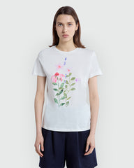 Printed Off-White Tee For Women – OVS White / M