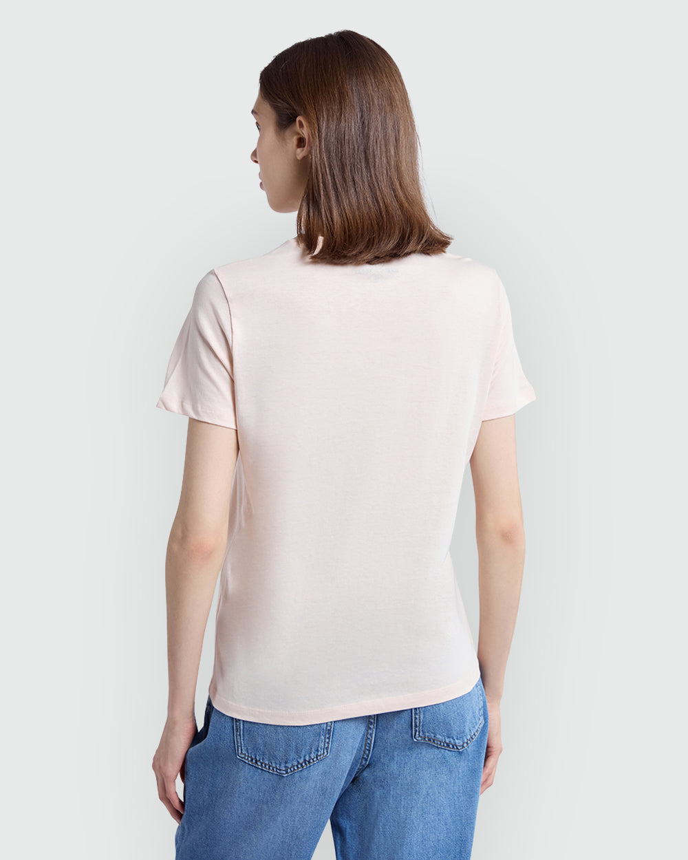 Light Pink Graphic Tee By OVS Woman Pink / M