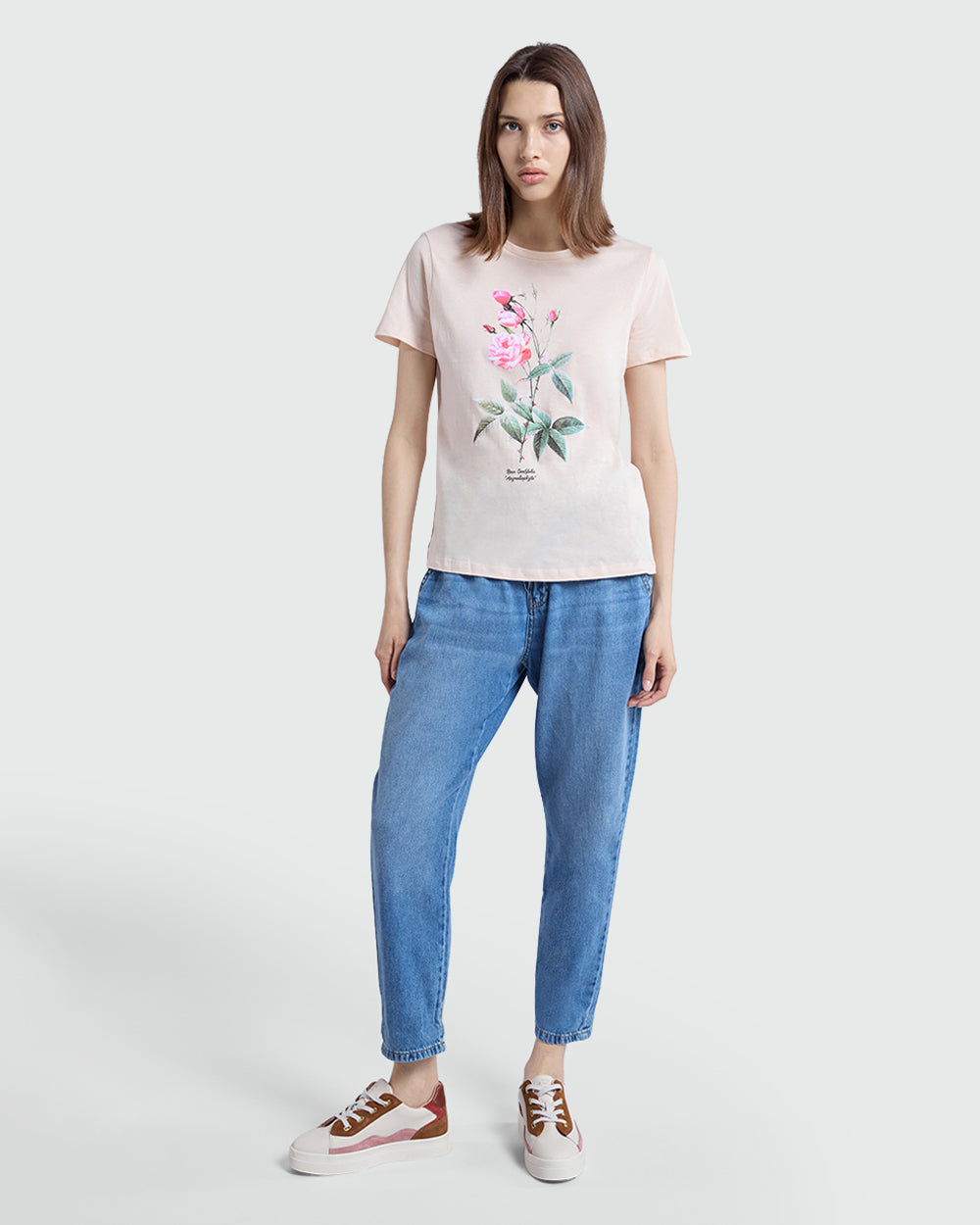 Light Pink Graphic Tee By OVS Woman Pink / M