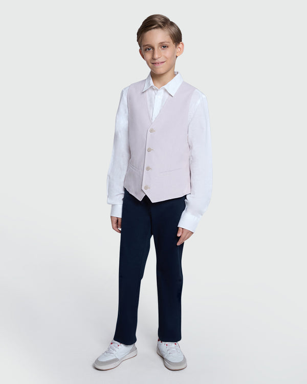 Gilet In Cement Grey By OVS – Boys’ Collection Grey / 11 Y