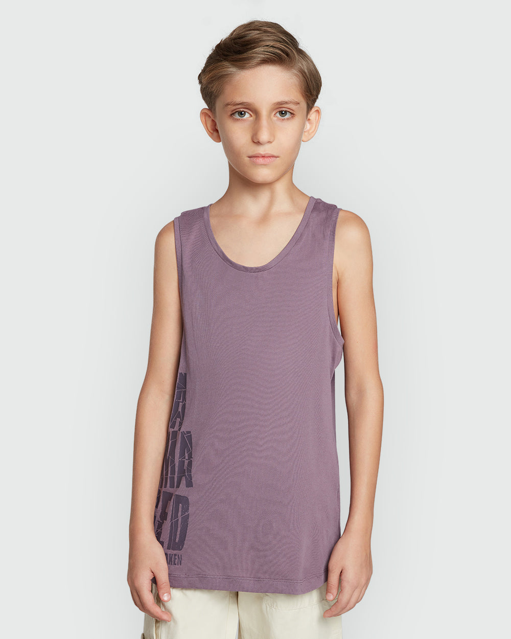 OVS Boys’ Modern Arctic Dusk Tank Top Violet / 11 Y