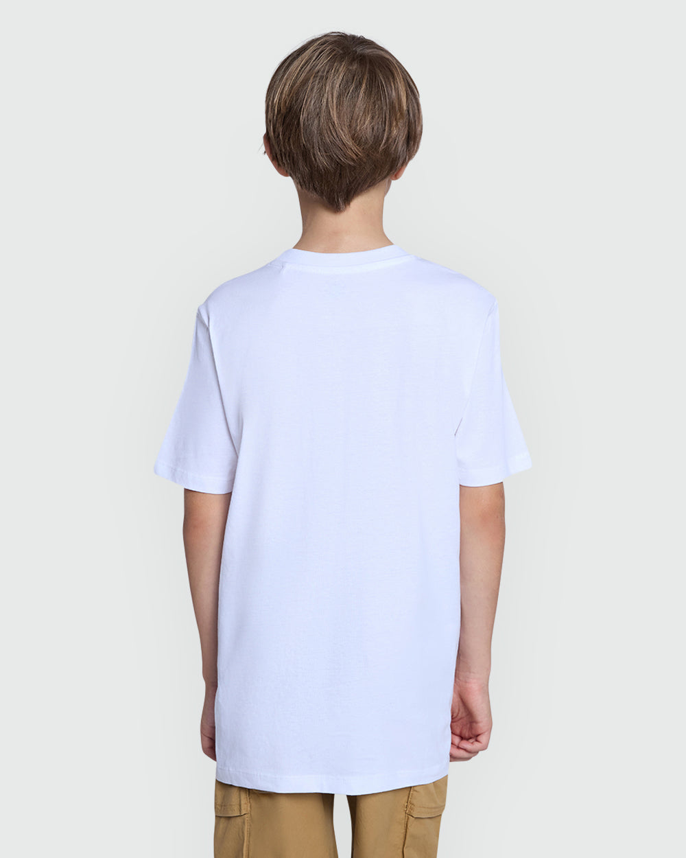 OVS White Graphic Tee For Boys – Modern Fit White / 11 Y