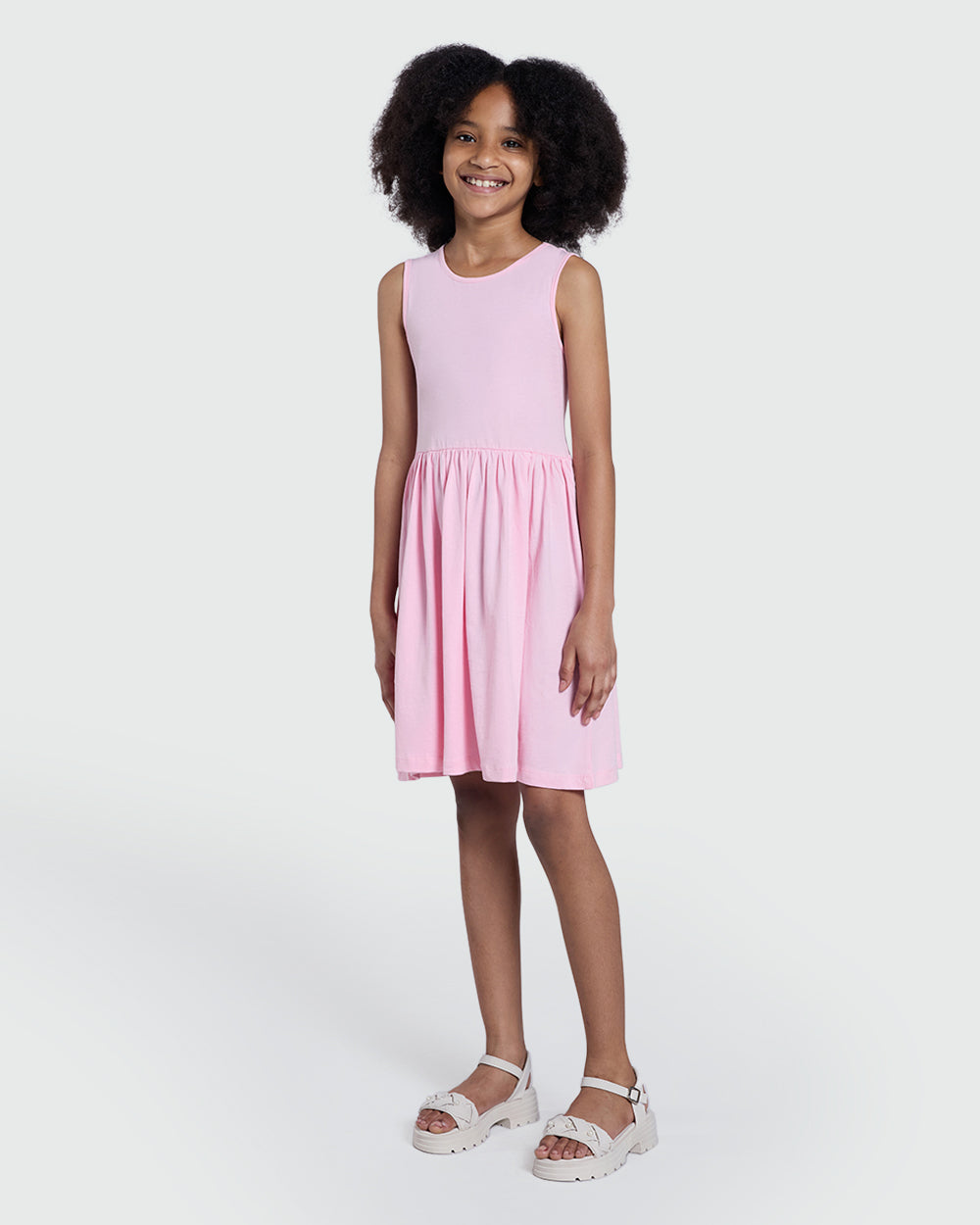 OVS Pink Dress For Girls – Tickled & Twirl Pink / 9-10 Y