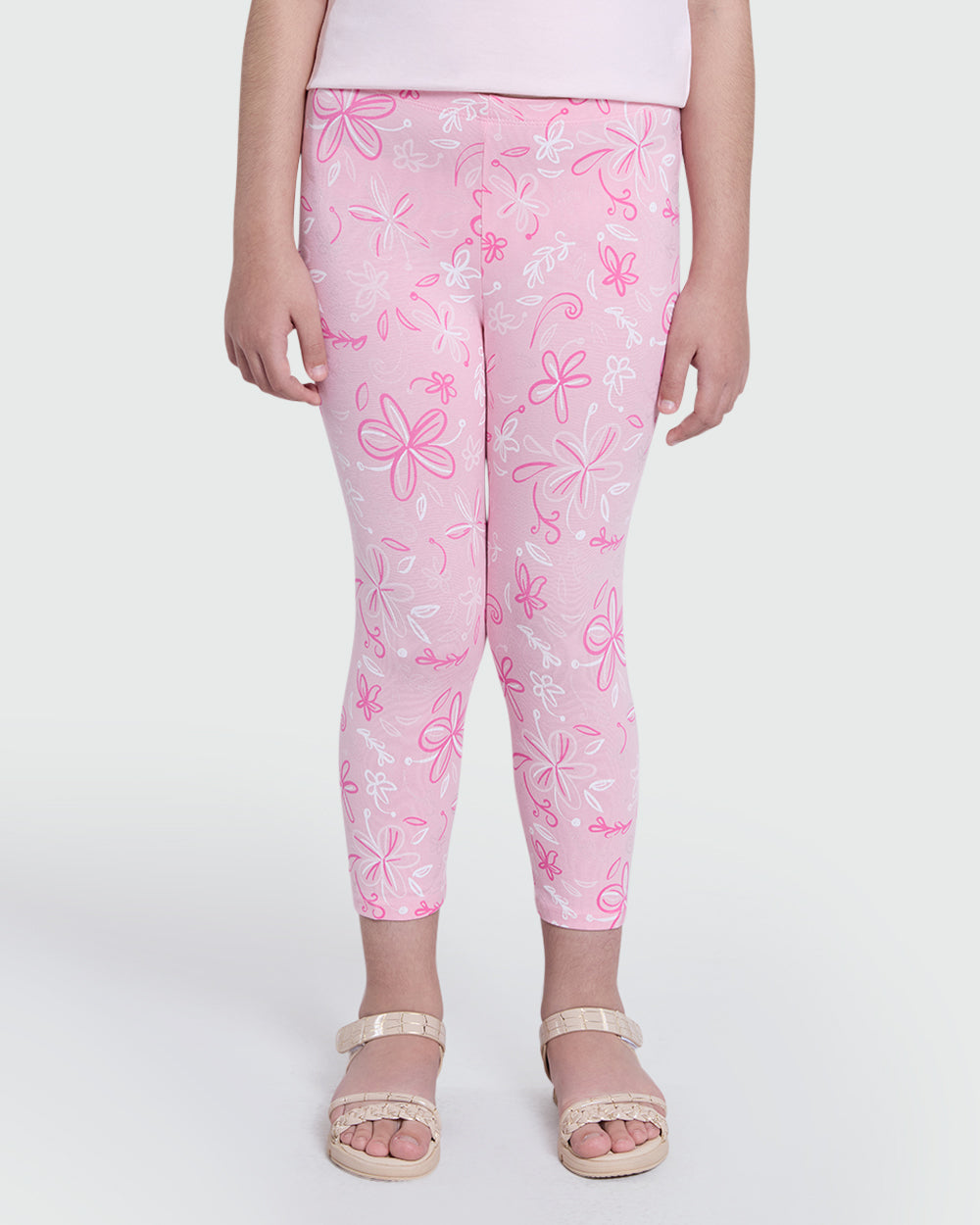 Tickled Pink Leggings For Girls – OVS Essential Pink / 9-10 Y