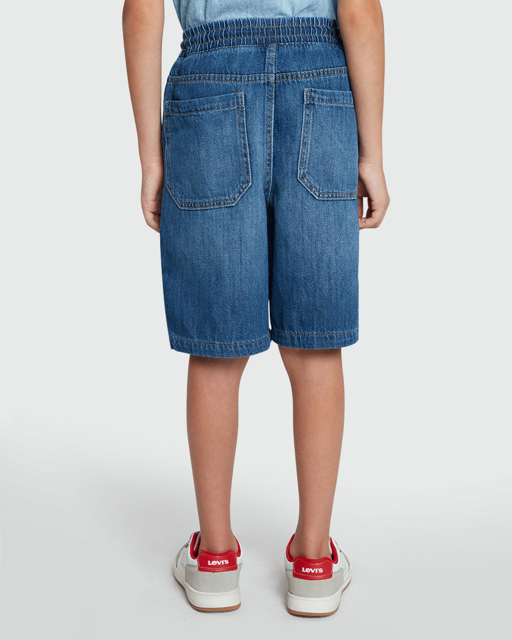 OVS Kids' Patched Joggers In Medium Blue Blue / 11 Y