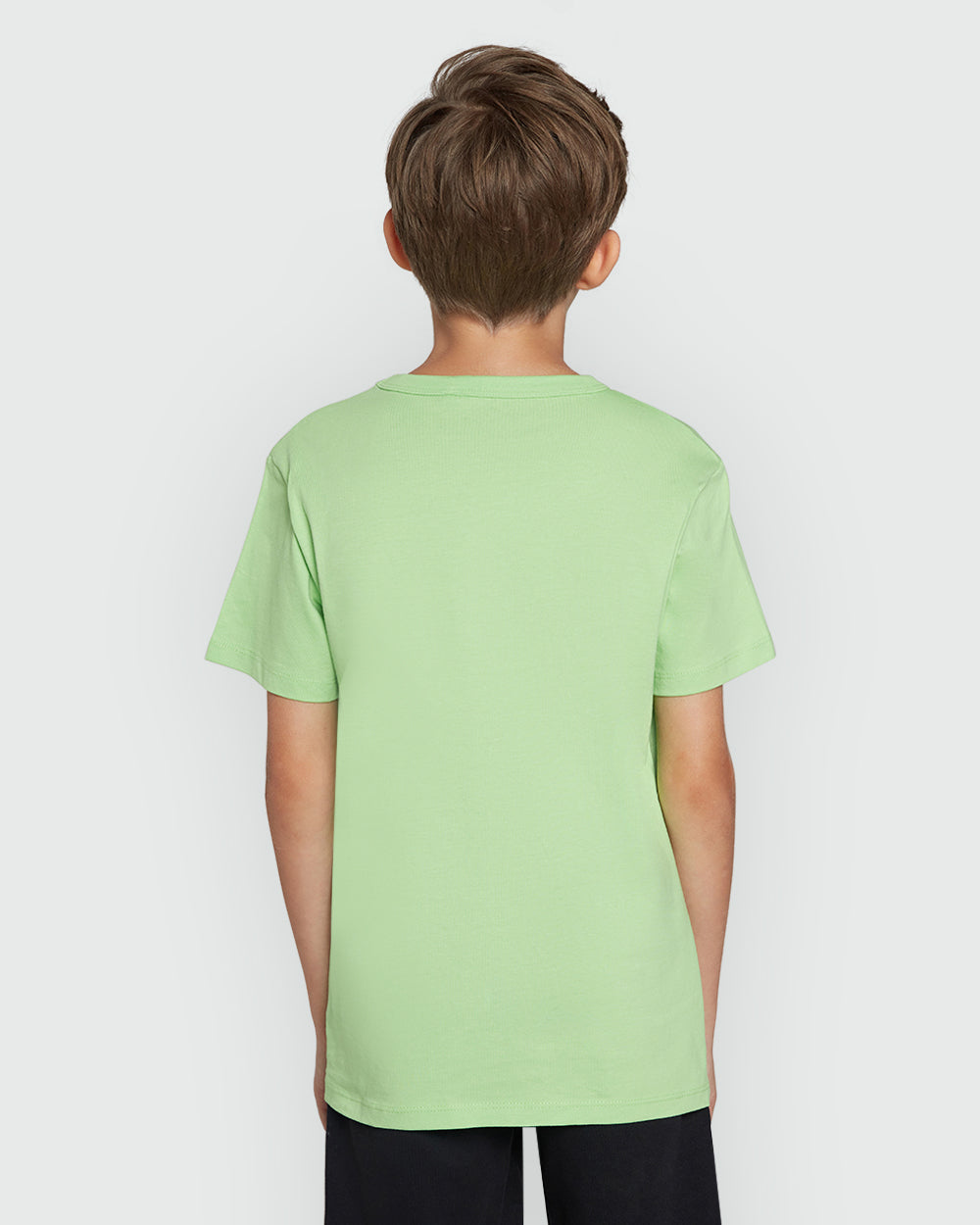 OVS Cotton Tee For Boys In Green Green / 9-10 Y