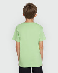 OVS Cotton Tee For Boys In Green Green / 9-10 Y