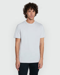 Pearl Blue Crew Neck Tee For Men – OVS Grey / L