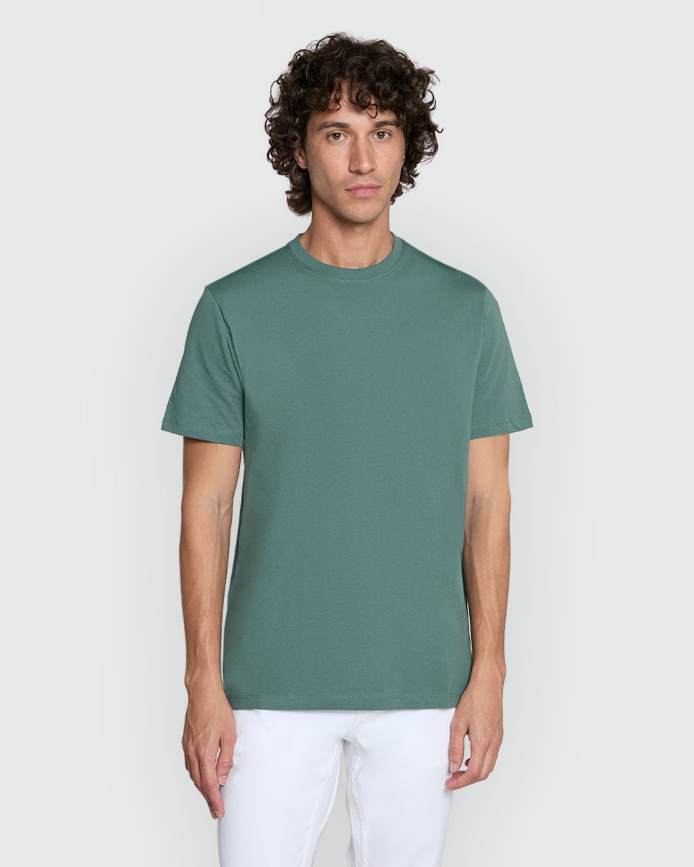 Urban Chic Men’S Crew Tee By OVS Grey / L