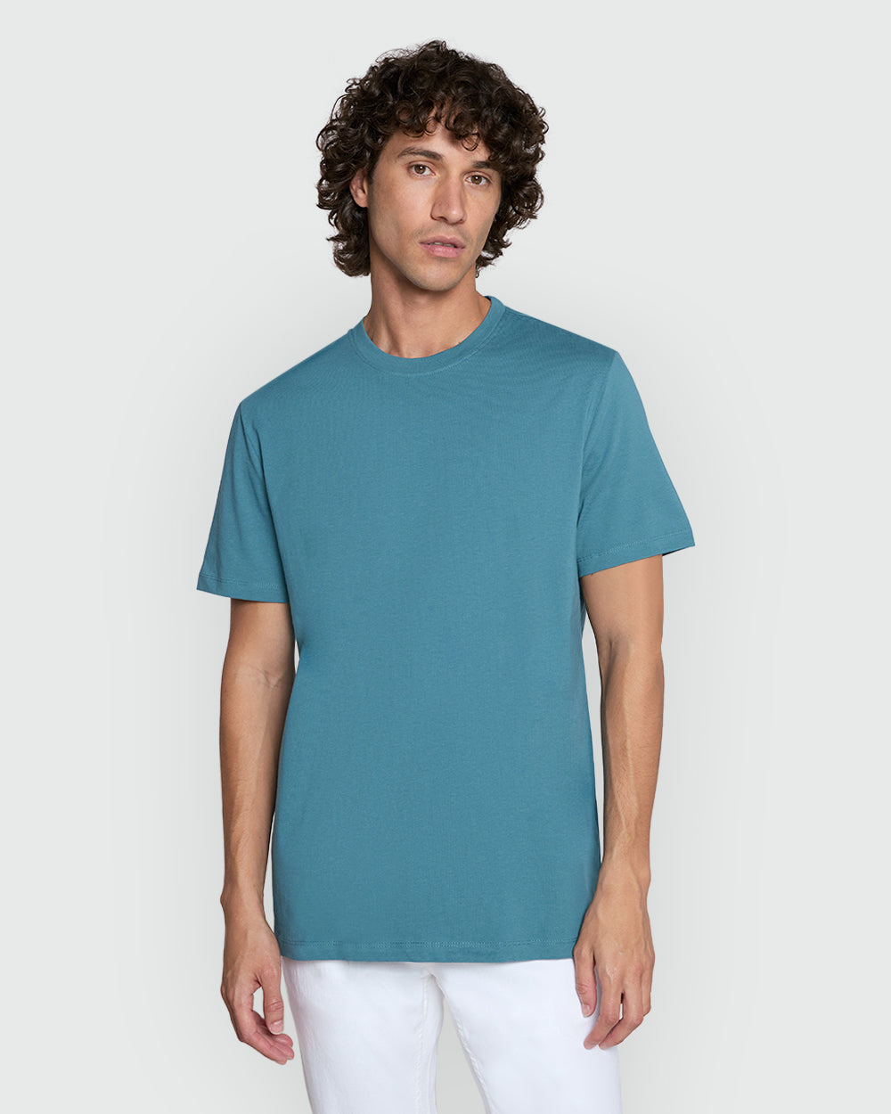 OVS Men's Basic Tee In Hydro Green Green / L