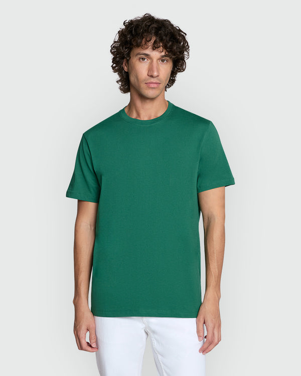 OVS Crew Neck Tee In Eden Green For Men Green / L
