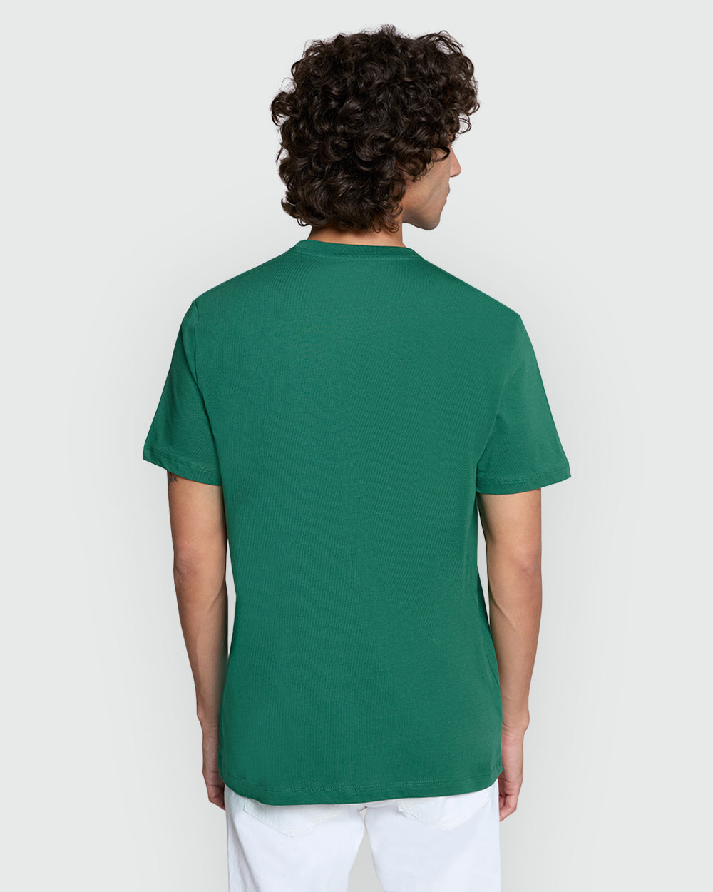 OVS Crew Neck Tee In Eden Green For Men Green / L