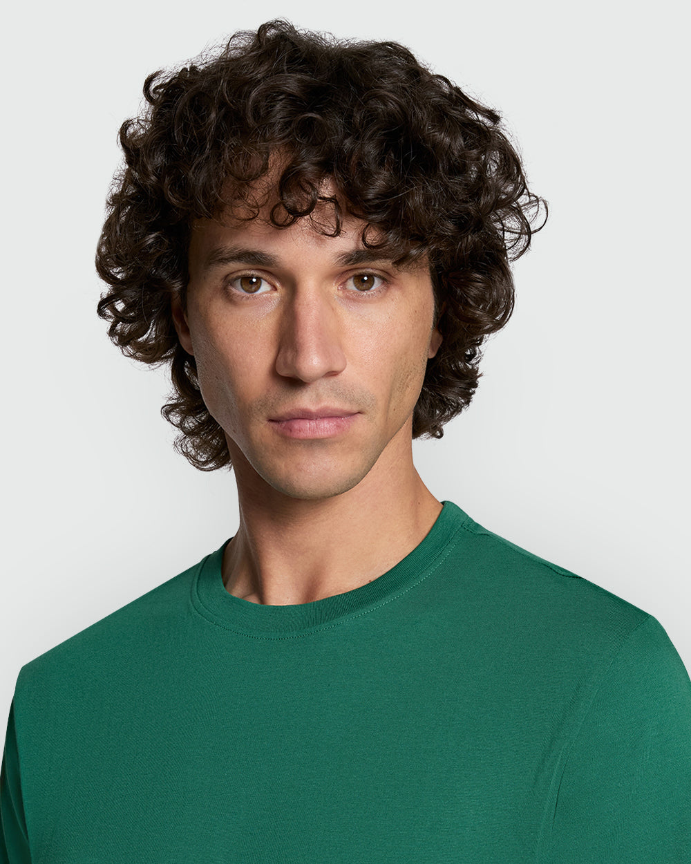 OVS Crew Neck Tee In Eden Green For Men Green / L