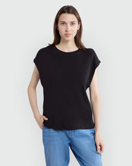 OVS Woman Black Kimono Tee Black / M