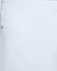 Men's White Straight-Fit Jeans From OVS White / 48