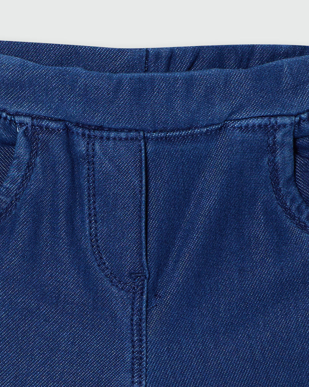 Ovs Baby Girl Elasticated Waist Jeans Blue / 24-36M