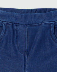Ovs Baby Girl Elasticated Waist Jeans Blue / 24-36M