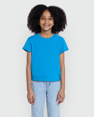 Back Motif Tee For Girls In Blue – OVS Casual Azure / 10-11 Y