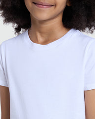 OVS Girls’ Basic Tee In Bright White White / 9-10 Y
