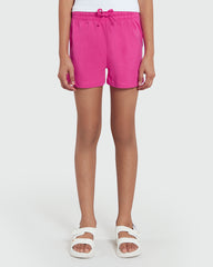 Beetroot Purple Shorts For Girls – OVS Casual Pick Pink / 9-10 Y