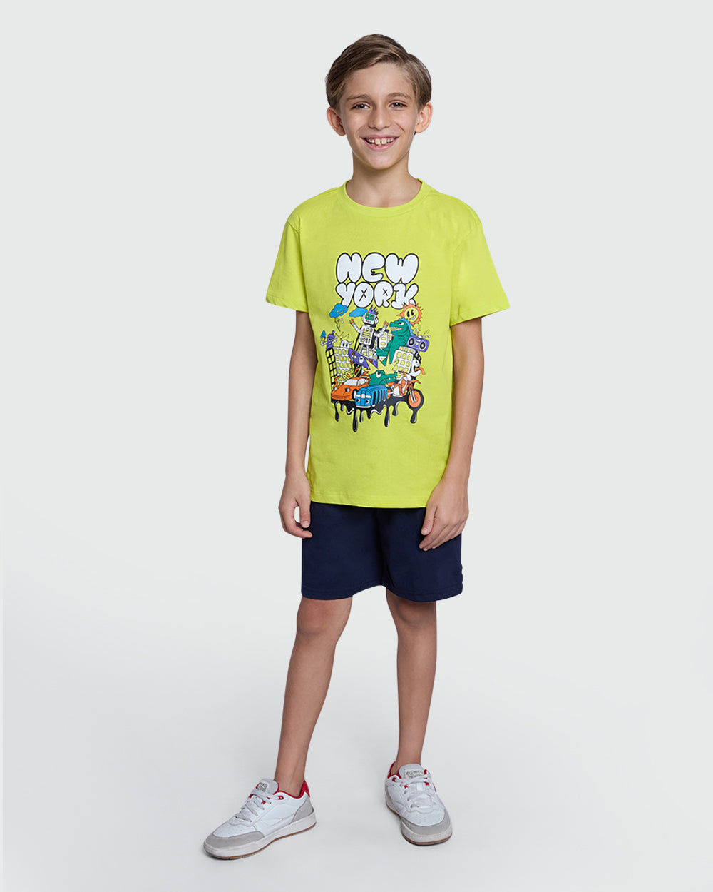 Navy Blazer Basic Shorts For Boys – OVS Blue / 10-11 Y
