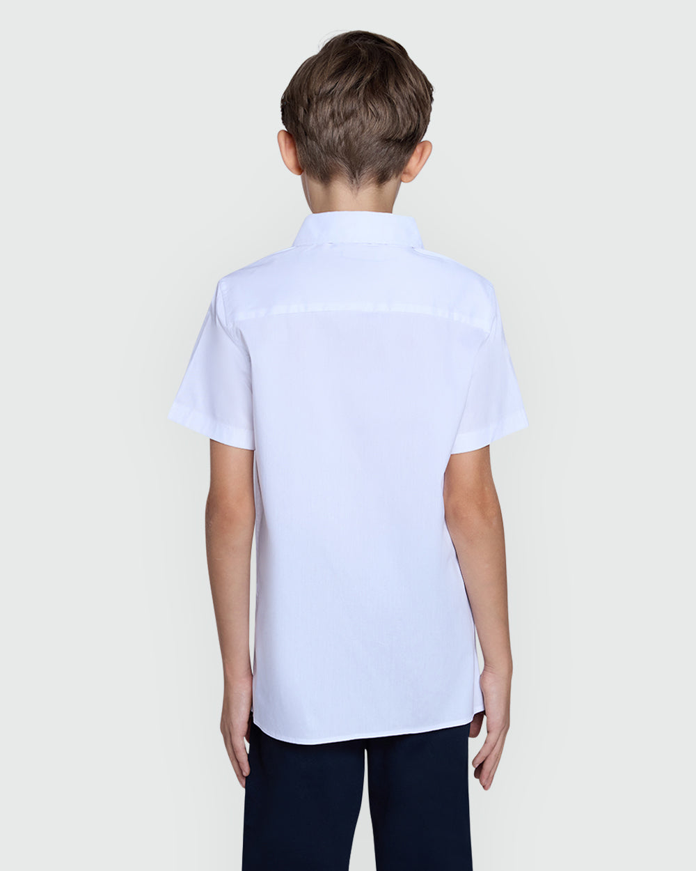 Bright White Short Sleeve Shirt For Boys – OVS White / 9-10 Y