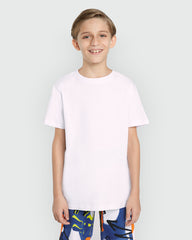 Boys’ White Tee With Short Sleeves – OVS Staple White / 9-10 Y