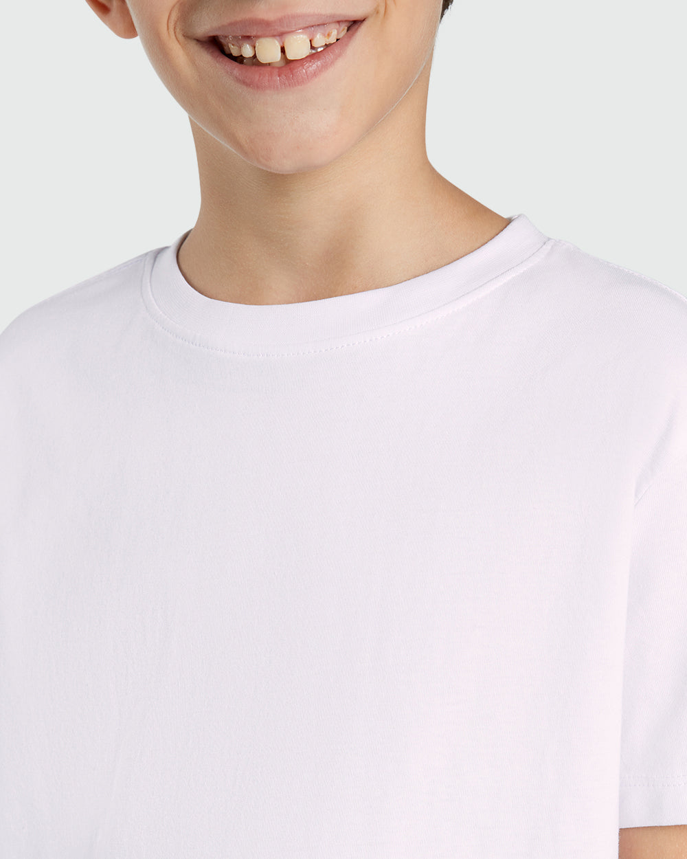 Boys’ White Tee With Short Sleeves – OVS Staple White / 9-10 Y