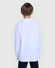 OVS Long Sleeve Polo For Boys – Bright White Style White / 9-10 Y