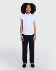 OVS Girls’ Short Sleeve Shirt In Bright White White / 9-10 Y