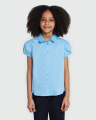 Placid Blue Shirt For Girls – OVS Summer Edit Azure / 9-10 Y