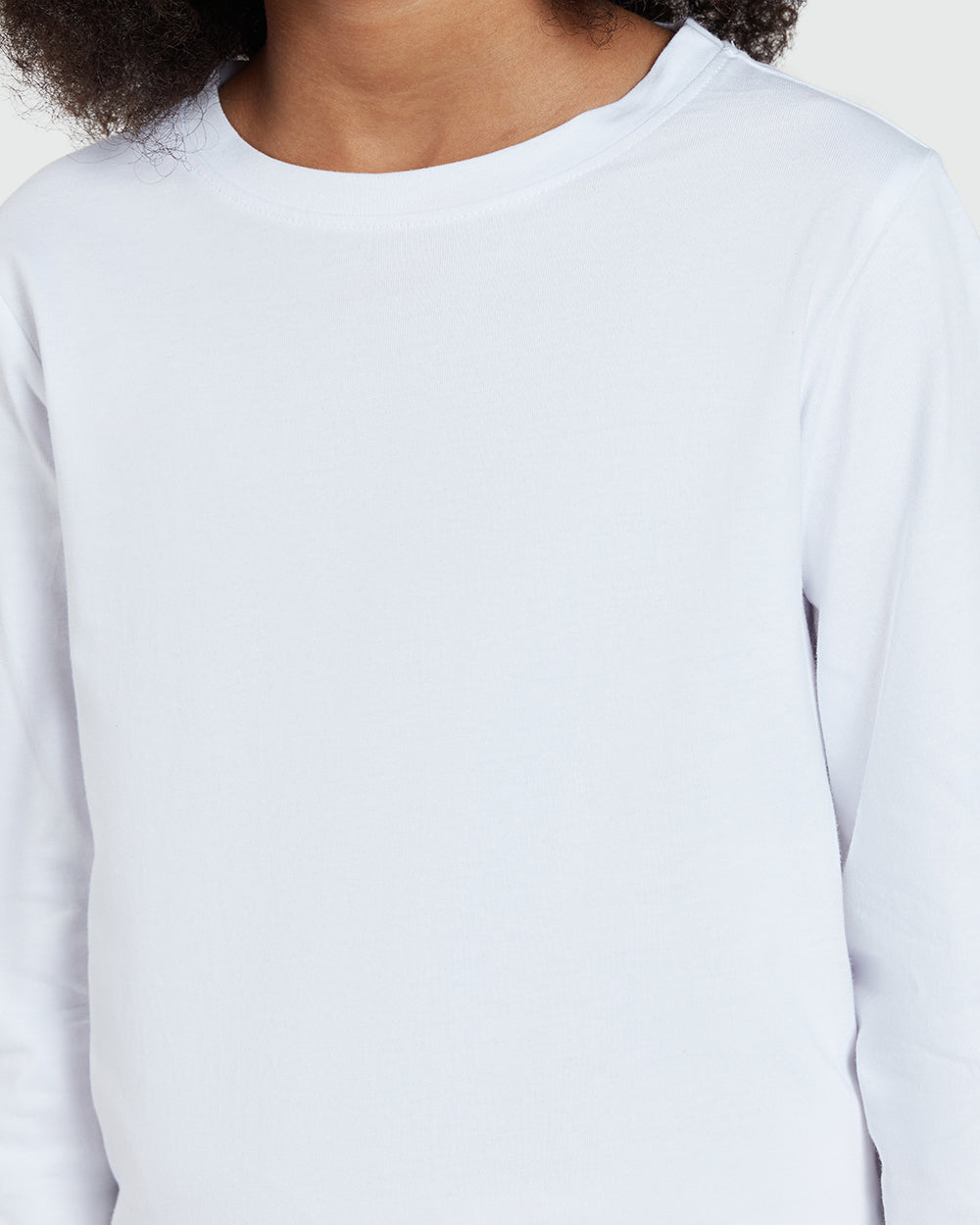 OVS Long Sleeve White Tee For Girls White / 9-10 Y